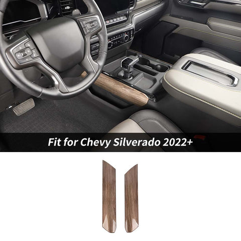 Center Console Gear Shift Side Cover Trim For Chevy Silverado 2022+ Accessories | CheroCar