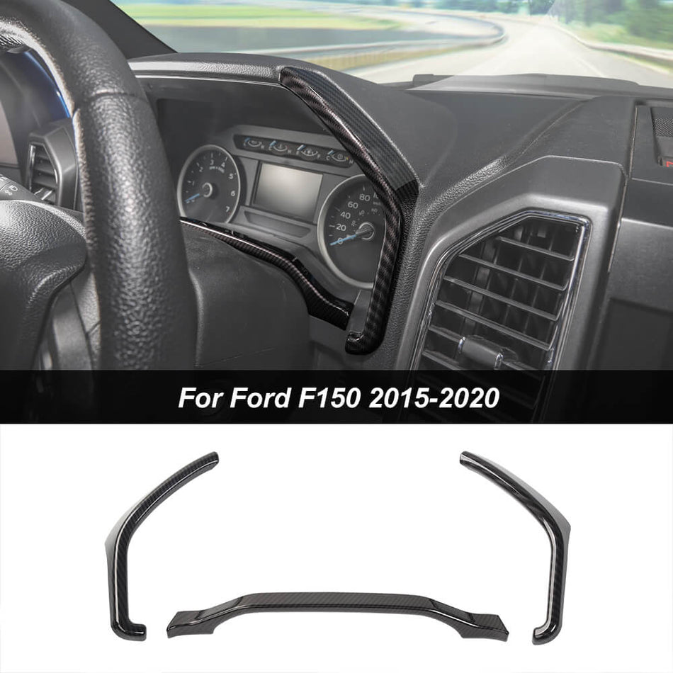 For Ford 2015-2020 F150 & 2017-2022 F250 F350 Dashboard Trim