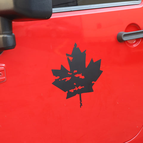 For Universal Car Canadian Flag Car Decal Sticker