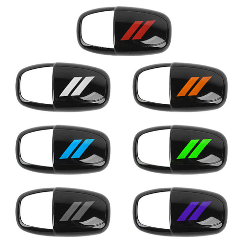 For Dodge 2015+ Charger/Challenger/ 2018+ Durango Interior Gear Shift Knob Decor Cover Trim Black