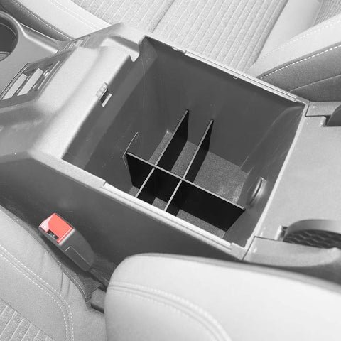 For 2021+ Ford Bronco Passenger Glove Box Storage Organizer Insert Divider