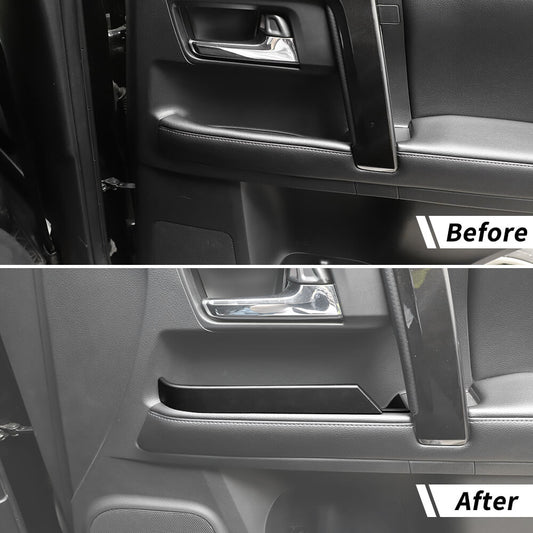 For 2010-2023 Toyota 4Runner Door Armrests Storage Box Organizer Tray Armrest Container