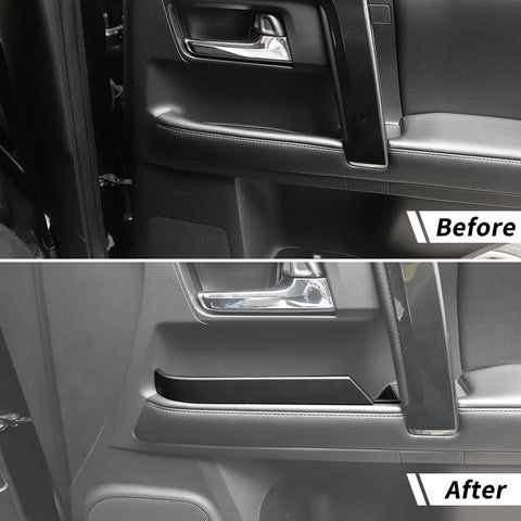 For 2010-2023 Toyota 4Runner Door Armrests Storage Box Organizer Tray Armrest Container