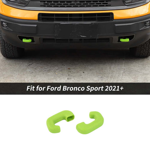 Bumper Track Tow Hook Trailer Trim Protector For Ford Bronco Sport 2021+ Accessories | CheroCar