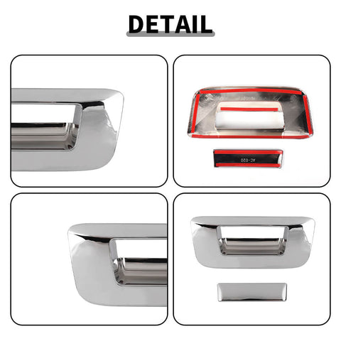 For 2007-2013 Chevy Silverado/GMC-SIERRA Chrome Tailgate Handle Trim Cover