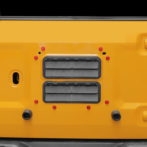 For Ford Bronco Tailgate Spare Tire Delete Bumper Screws Bolts