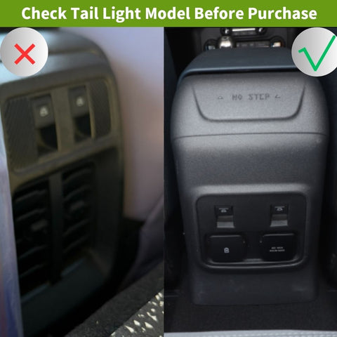 For 2021+ Ford Bronco Rear Window Switch Panel Decoration Cover Trim