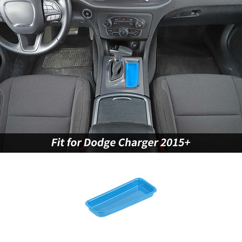 Gear Shift Storage Compartment Decor Cover For Dodge Charger 2015+ Accessories | CheroCar