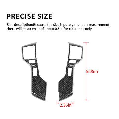 For 2010-2023 Toyota 4Runner Steering Wheel Cover Decoration Trim High Version