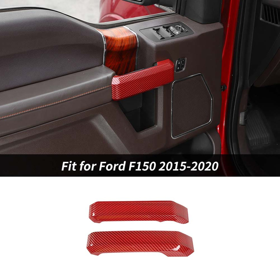 For Ford 2015-2020 F150 & 2017-2022 F250 F350 2-Door Inner Door Handle Cover Trim