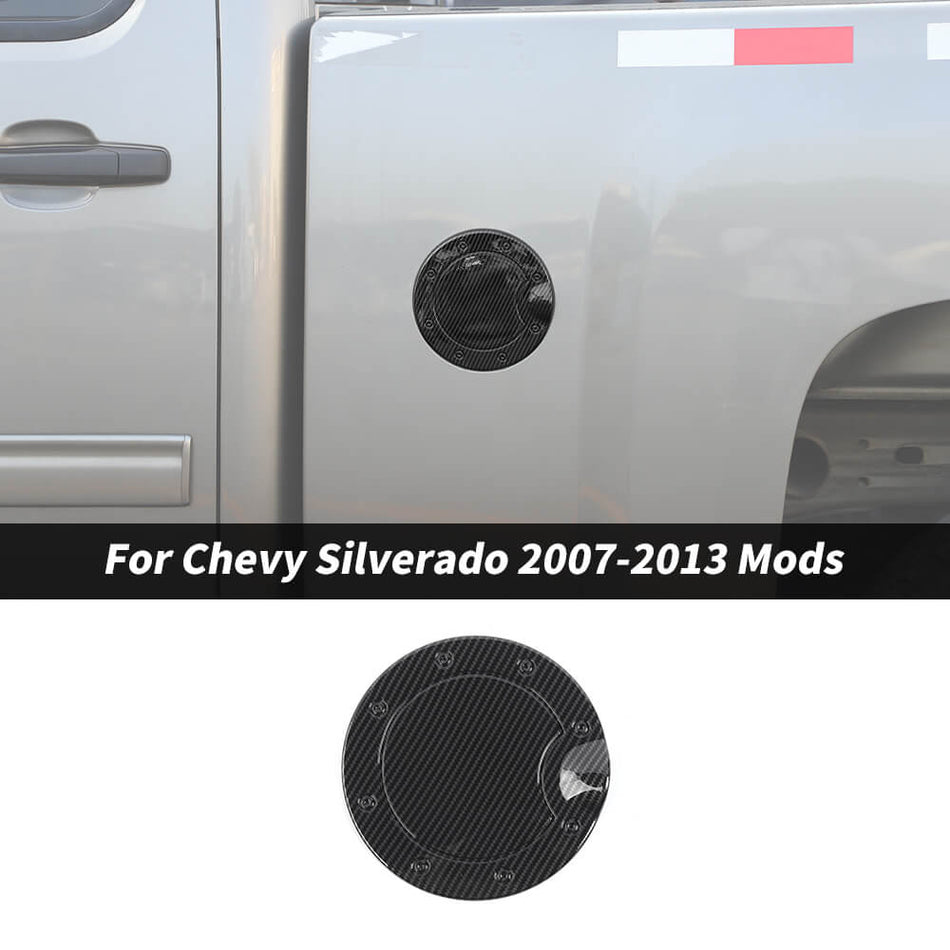 For 2007-2013 Chevy Silverado/GMC-SIERRA Chrome Gas Cap Door Fuel Tank Cover
