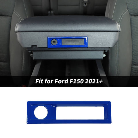 For 2021+ Ford F150 Center Armrest Box Switch Button Cover Trim