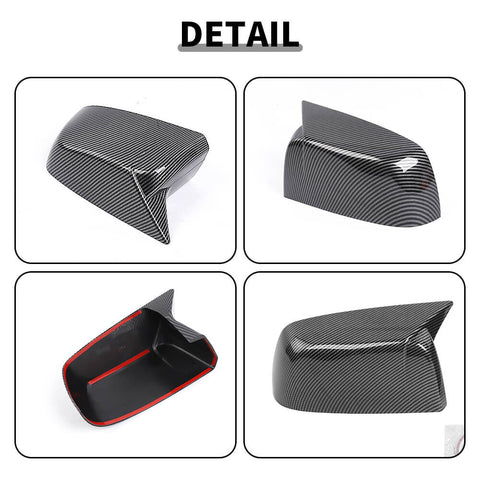 For 214-2022 Chevy Colorado/GMC-CANYON Side Rearview Mirror Cover Cap Trim