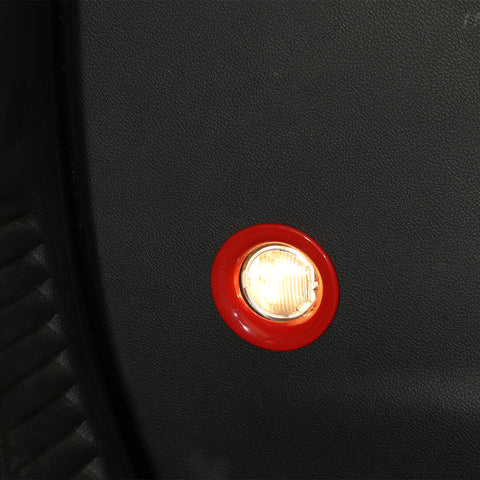 For 2011+ Dodge Durango Car Rear Tailgate Light Lamp Ring Cover Trim