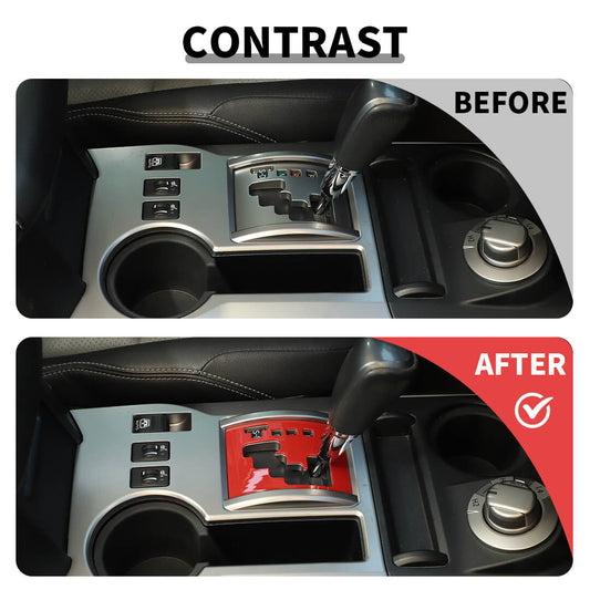For 2010-2023 4Runner Center Console  Gear Shift Panel Cover Trim