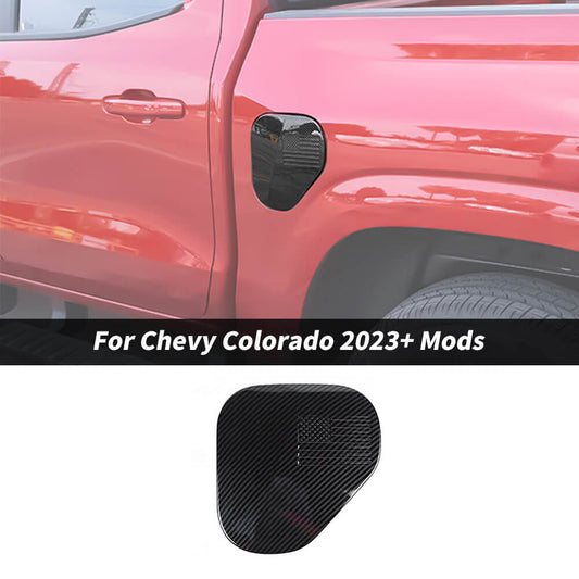 For 2023+ Chevy Colorado/GMC-CANYON Car Fuel Tank Door Trim Cap Decor Cover