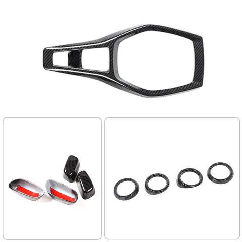 For 2017+ Chevy Camaro Interior Dashboard Panel Decor Cover Trim Kit