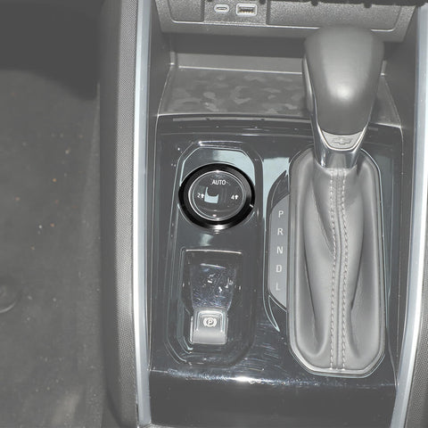 For 2024+ Chevy Colorado Center Console 4WD AC Knob Adjust Ring Trim Cover