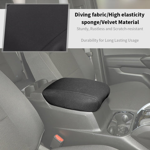 For 2023+ Chevy Colorado/GMC-CANYON Center Console Armrest Box Cushion Pad Mat Cover