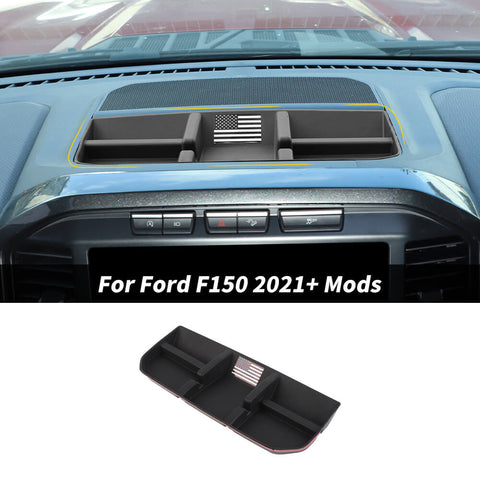 For 2021+ Ford F150 Front Dashboard Storage Box Tray