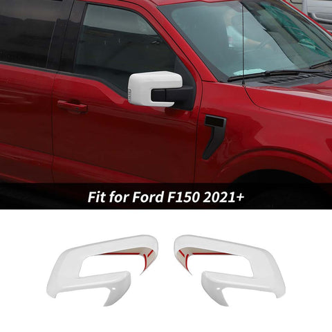 For 2021+ Ford F150 Side Rearview Mirror Cover Trim