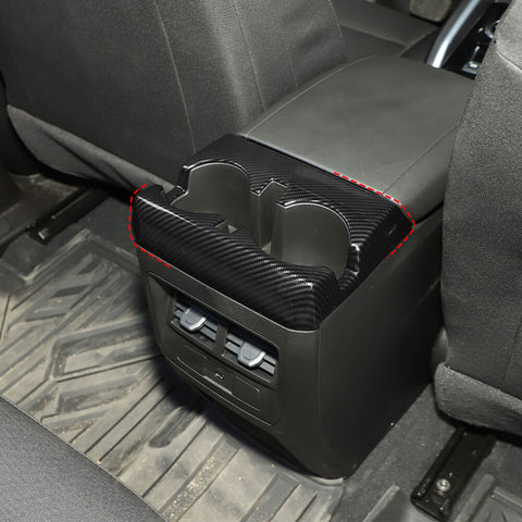 For 2023+ Chevy Colorado/GMC-CANYON Center Rear Water Cup Holder Trim Frame Cover