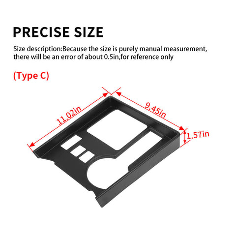 For 2010-2023 Toyota 4Runner Gear Shift Storage Box Organizer Tray