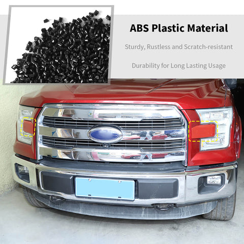 For 2015-2020 Ford F150 Front Face Bumper Headlight Grille Cover Trim