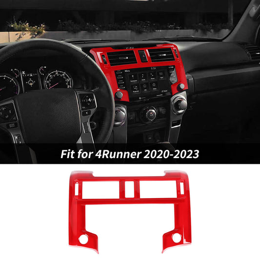For 2020-2023 Toyota 4Runner Interior Central Control GPS Navigation Panel Trim Cove