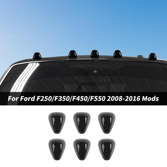 For 2008-2016 Ford F250/F350/F450/F550 Smoked Black Car Roof Light Lamp Cover Trim