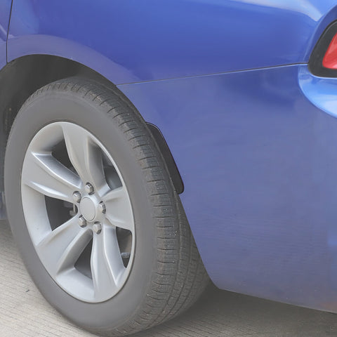 For 2015+ Dodge Charger Front Wheel Eyebrow Light Decor Cover Trim