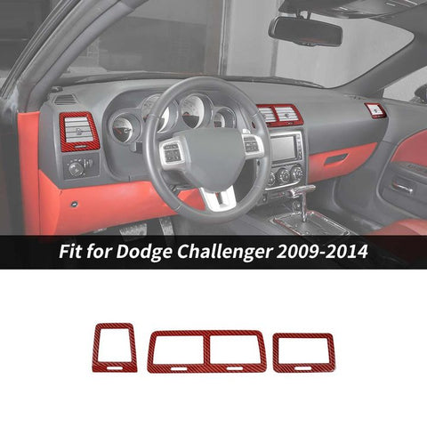 AC Air Vent Outlet Cover Bezel Trim For Dodge Challenger 2009-2014｜CheroCar