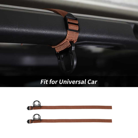 2 x Roll Bar Coat Hanger Clothes Hook For Universal Car Accessories | CheroCar