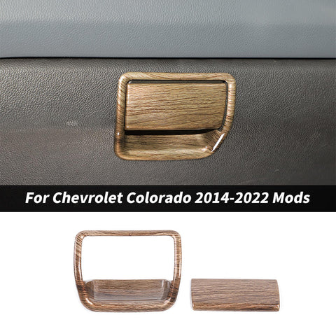 For 2014-2022 Chevy Colorado Co-pilot Storage Box Handle Trim Cover