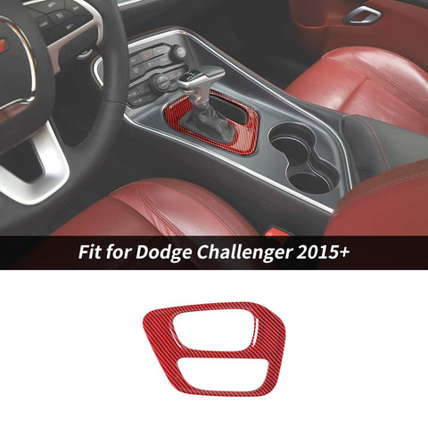 Gear Shift Panel Cover Trim for Dodge Challenger 2015+｜CheroCar