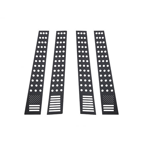 For 2010-2023 Toyota 4Runner Center B Pillar Window Protector Decor Cover Sticker Trim