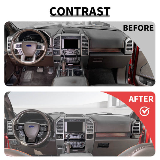 For 2015-2020 Ford F150 Interior 35 x Full Set Decoration Trim