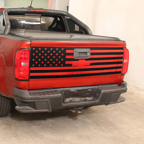 For 2014-2022 Chevy Colorado Pickup Truck Tailgate sticker Decal US Flag