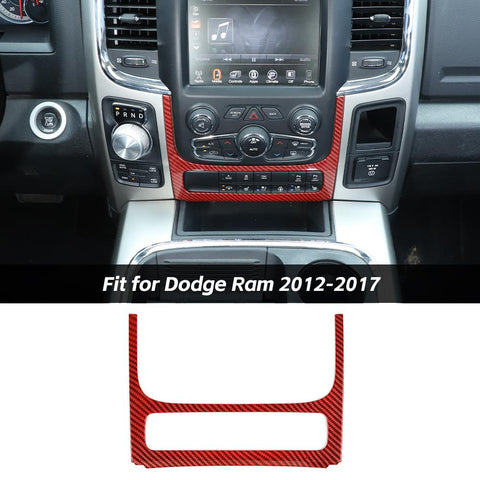 Central Control Adjust Switch Panel Sticker Trim Cover For Dodge Ram 2012-2017 Accessories | CheroCar