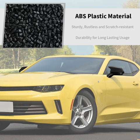 For 2016+ Chevy Camaro Rearview Mirror Caps Cover Overlay HORN Pattern