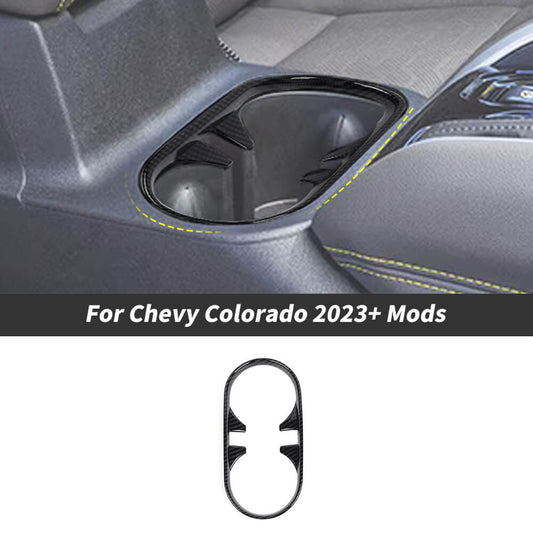 For 2023+ Chevy Colorado/GMC-CANYON Front Cup Holder Bezel Trim Ring Cover