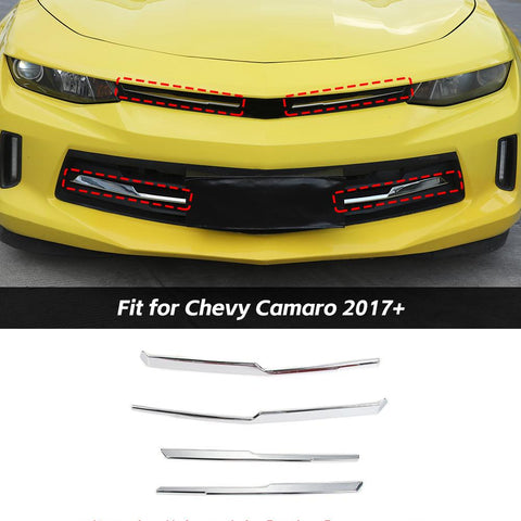 Front Center Grille Grill Cover Trim For Chevrolet Camaro 2017+ Accessories | CheroCar