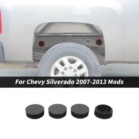 For 2007-2013 Chevy Silverado/GMC-SIERRA Rear Wheel Well Cab Chassis Plug