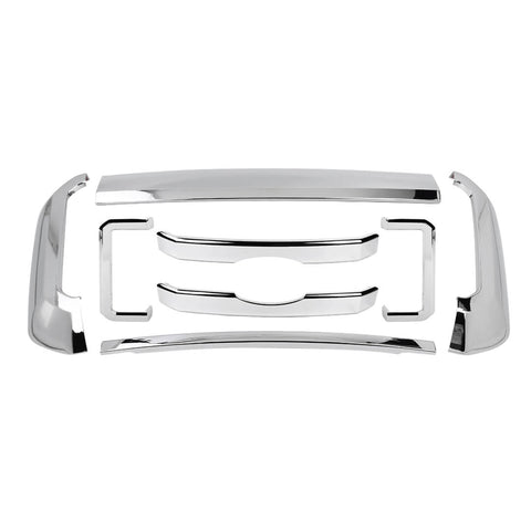 For 2011-2016 Ford F250/F350/F450/F550 Exterior Front Mesh Grille Trim Cover