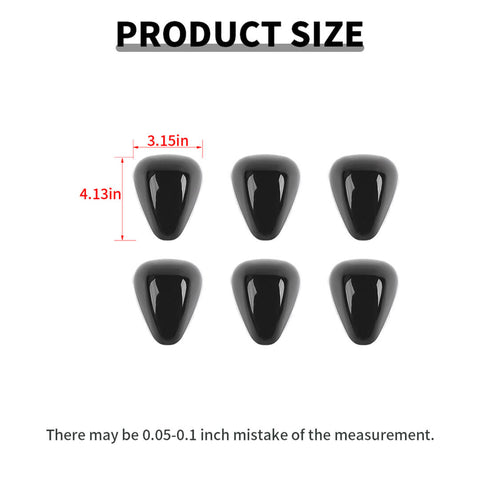 For 2008-2016 Ford F250/F350/F450/F550 Smoked Black Car Roof Light Lamp Cover Trim