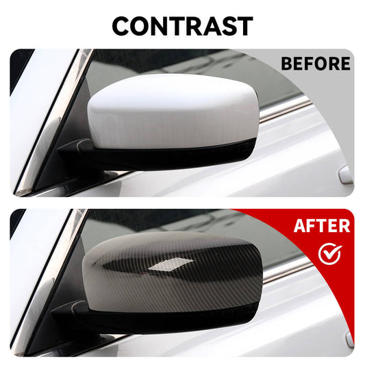 For 2011+ Chrysle 300C Exterior Rearview Mirror Decor Cover Trim Shell