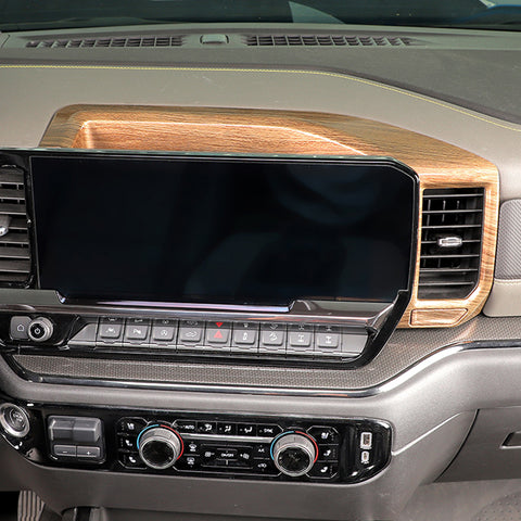 For 2022+ Chevy Silverado 18 x Inner Center Console Dash & Door Handle Trim Cover Kit