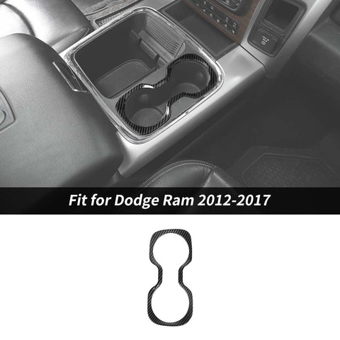 Front Cup Holder Frame Trim Cover For Dodge Ram 2012-2017 Accessories | CheroCar