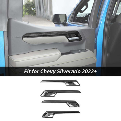 Interior Door Handles Panel Trim For Chevy Silverado/GMC Sierra 2022+ Accessories | CheroCar