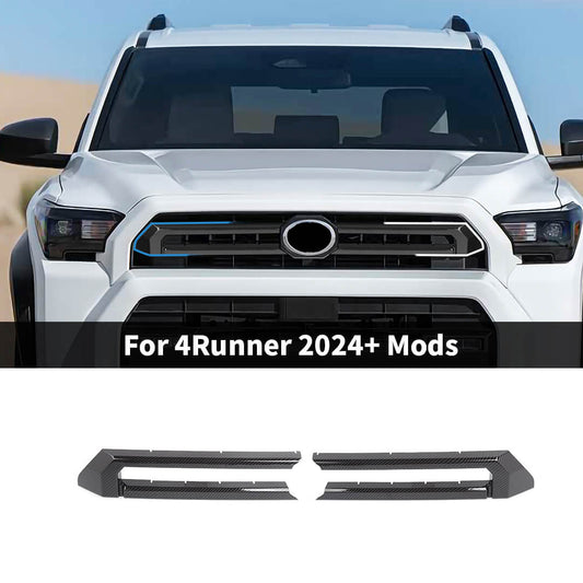 For 2024+ 4Runner Front Middle Grille Inserts Bezel Cover Trim